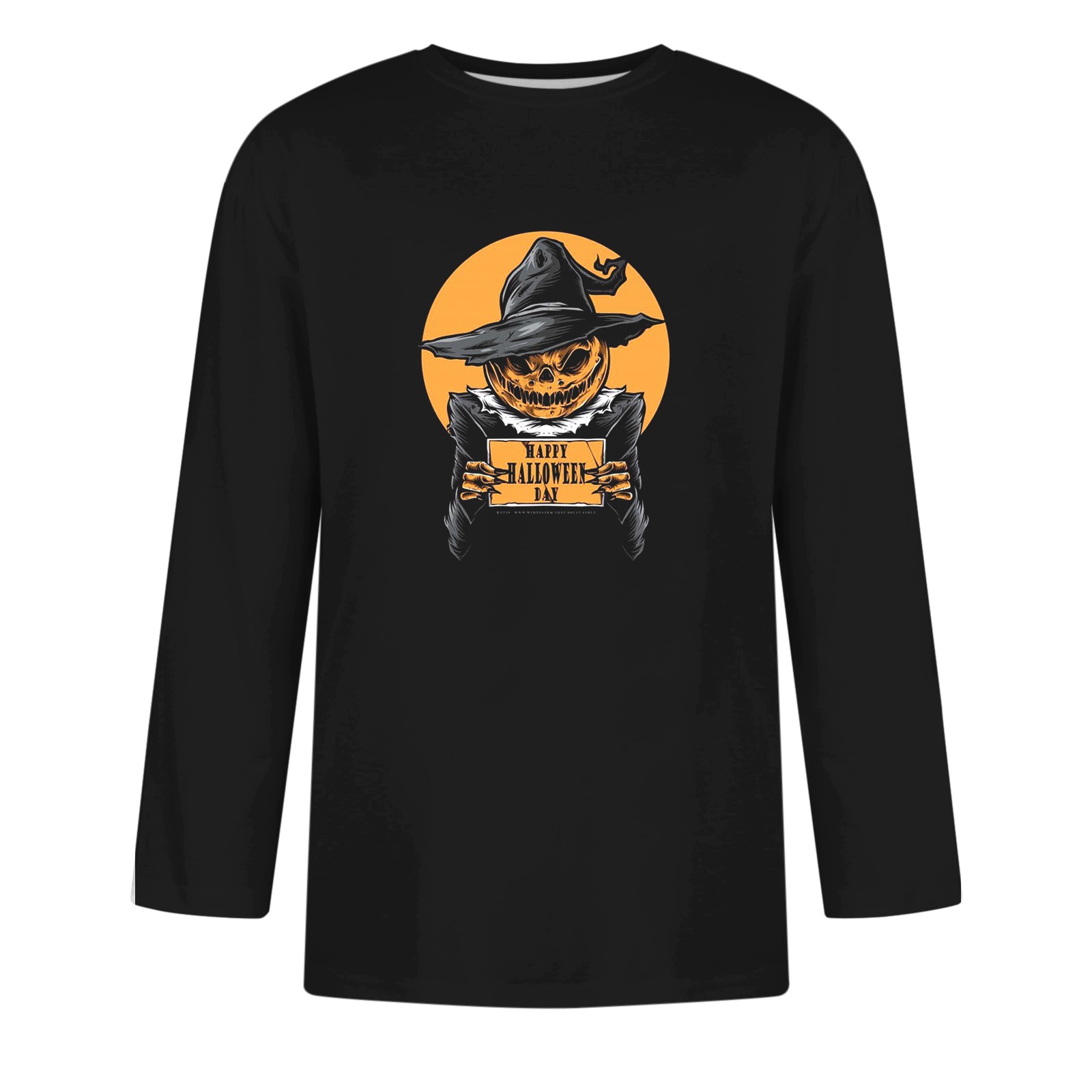 Men's 3D Printed T Shirts 3/4 Sleeve Round Neck Halloween Casual Large Size Tops - Bild 18 von 42